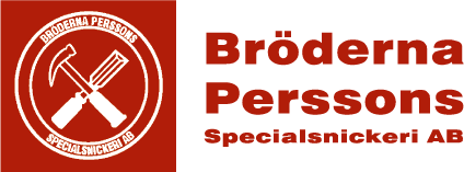 Logotype Bröderna Perssons Specialsnickeri